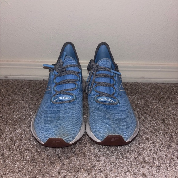 New Balance Blue and Gray ROAV Fresh Foam Sneakers - Picture 2 of 5